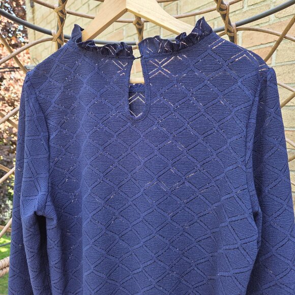 BLUMIND Beautiful Blue Diamond Pointelle sz Xl - Picture 2 of 7